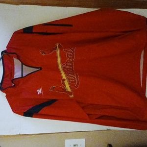 Prolook St.Louis Cardinals Pullover Mens Large Windbreaker
